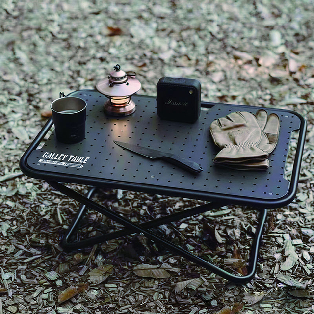 FREENATU Small Fold Away Camping Table Portable Tactical Table Camping