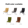 FREENATU Personalized High Back Canvas Outdoor Folding Chair for Beach Leisure