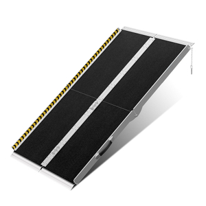 FREENATU Portable Foldable Aluminum Ramp for Stairs