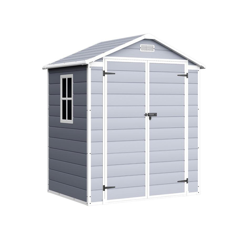 \FREENATU 6x4FT Waterproof Plastic Outdoor Storage Shed for Garden