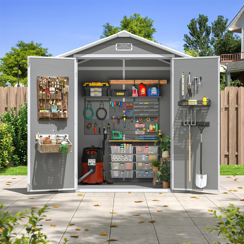 Inside a Garden Shed