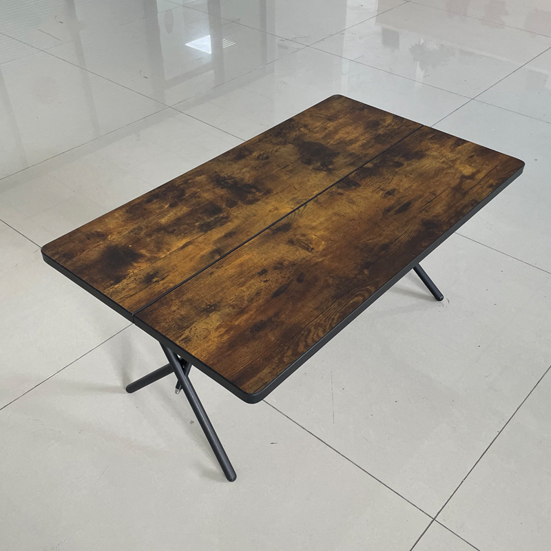 Ultralight low foldable camping table for outdoor use